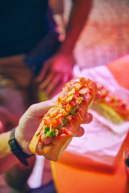 El pancho "para el bajón", de Cacho Panchería