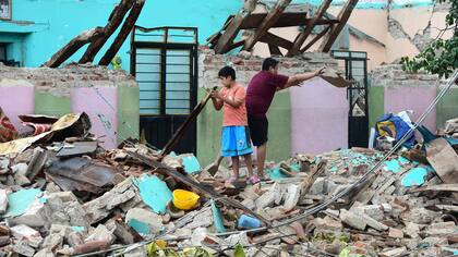 El panorama en Oaxaca, tras el terremoto en México, es desolador