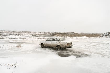 "El panorama intermedio", paisaje de frontera en Kazajstán