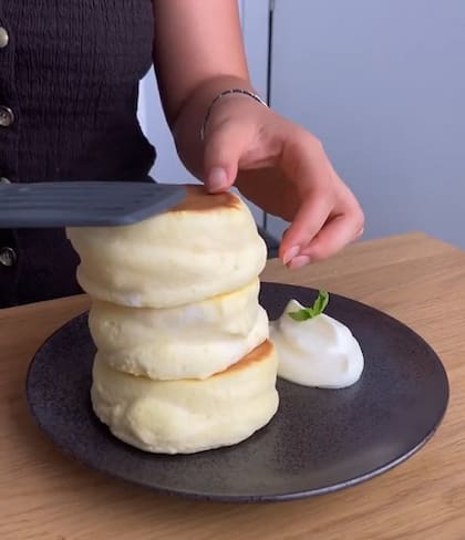 El panqueque japonés que es viral en las redes sociales por su fácil preparación