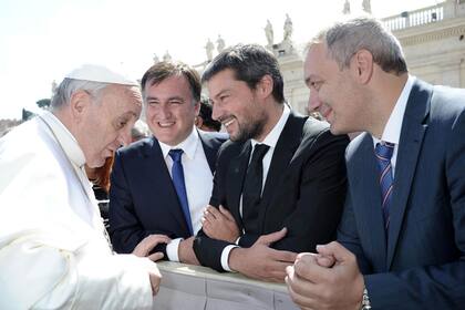 El Papa celebró el triunfo del Ciclón