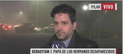 El papá de los hermanos desaparecidos habló con LN+ y mostró preocupación por sus hijos antes de que sean encontrados