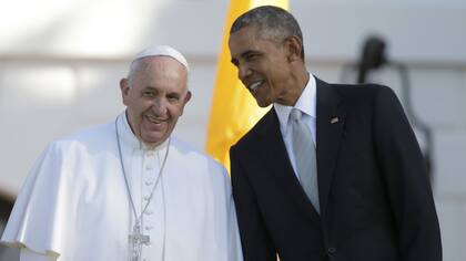 El Papa dio un discurso en la Casa Blanca y luego se reunió con Obama