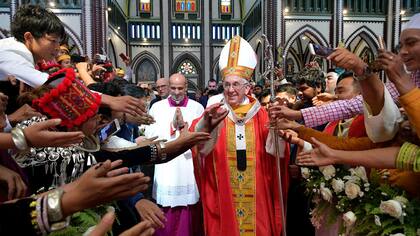 El Papa en Myanmar