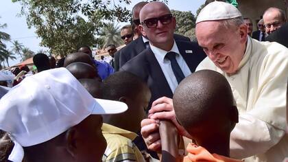 El papa Francisco en África