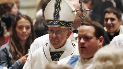 El papa Francisco en la Catedral de Filadelfia