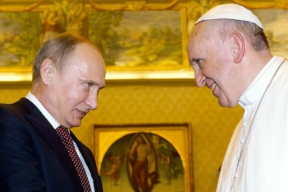 El papa Francisco recibió a Putin por primera vez en 2013