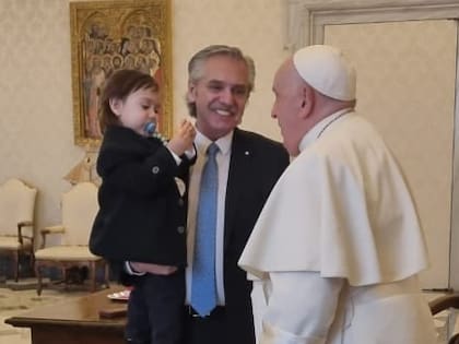 El papa Francisco recibió al expresidente Alberto Fernández, el 15 de enero