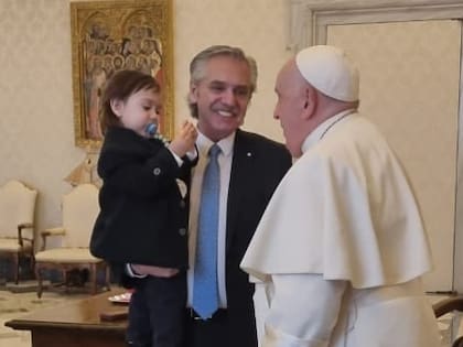 El papa Francisco recibió al expresidente Alberto Fernández