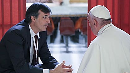 El Papa Francisco y Esteban Bullrich se reunieron en el 2016