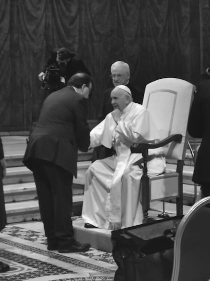 El papa Francisco y Javier Cercas