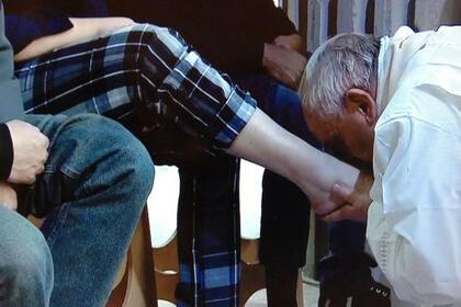 El Papa y el tradicional rito