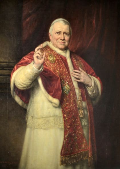 El Papa Pío IX instauró el dogma de la Inmaculada Concepción de María en el año 1854 en la bula “Ineffabilis Deus”