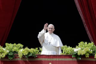 En su bendición de Pascua, Francisco pidió por Venezuela