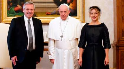 El Papa recibió a Alberto Fernández en 2020 LA NACION