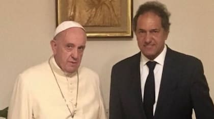 El Papa recibió a Daniel Scioli