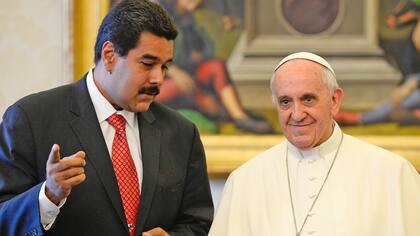El Papa recibió a Maduro en junio de 2013