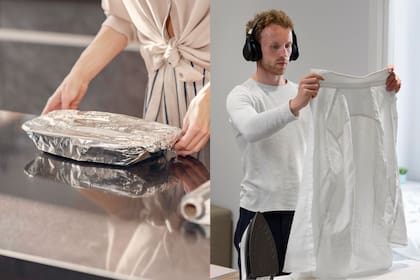 El papel aluminio suele ser utilizado en la cocina, pero también es fundamental a la hora de lavar la ropa