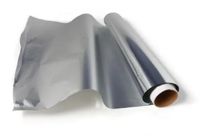 El papel de aluminio logra retener y reflejar el calor