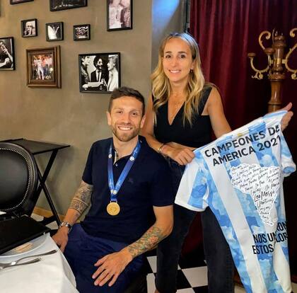 El Papu en Bérgamo en Boedo restaurante, el local gastronómico que abrió junto a su esposa