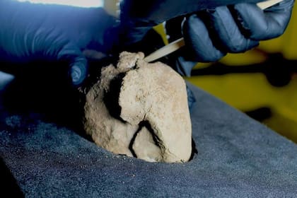 El paquete que contenía las monedas era de plata y plomo