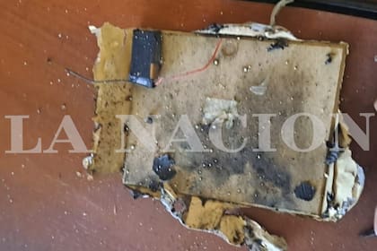 El paquete que explotó en la Escuela Superior de Gendarmería Nacional