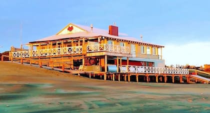 El parador a principios del 2012, cuando lo inauguraron.