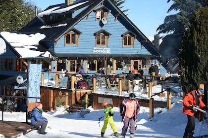 El parador de Cerro Bayo.