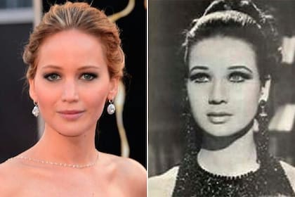 El parecido de Jennifer Lawrence y Zubaida Tharwat