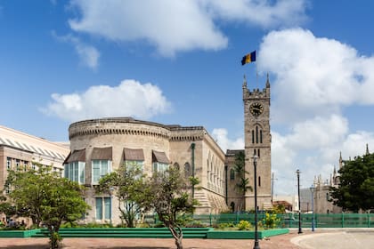 El Parlamento de Bridgetown, la capital de Barbados.