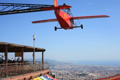 El parque de diversiones Tibidabo, donde Merlí y su hijo se despiden