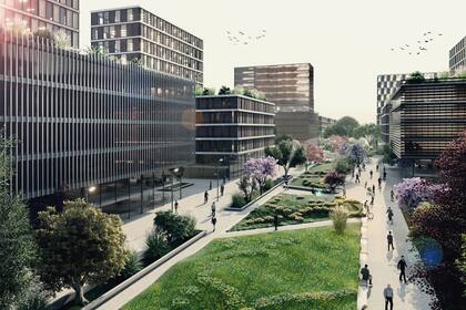 El Parque de la innovación, en Núñez, es uno de los proyectos ya planificados y que está en plena etapa de construcción