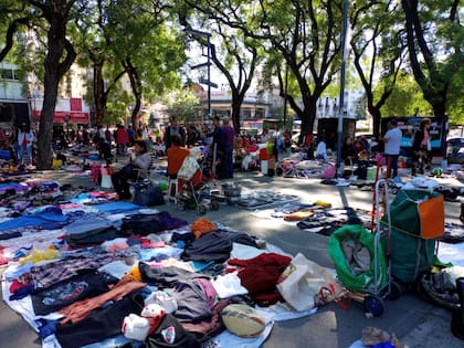 El Parque de los Patricios, cuando estaba abarrotado de manteros