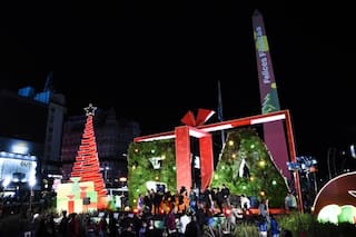 Así es el Parque de Navidad de CABA que incluye shows musicales, un buzón para Papa Noel y un jardín lumínico