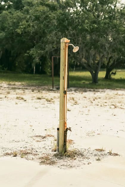 El parque podría tener pronto un nuevo propietario. El dueño de una empresa de aire acondicionado inspeccionó la propiedad