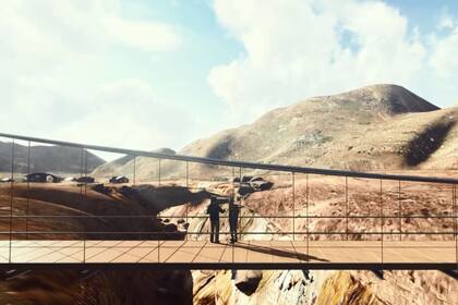 El parque temático girará en torno a cinco ejes: el Ejército de los Andes, el Camino del Inca Qhapaq Ñan, la historia del andinismo, la formación geológica del puente y el tren trasandino como gran obra de ingeniería mundial