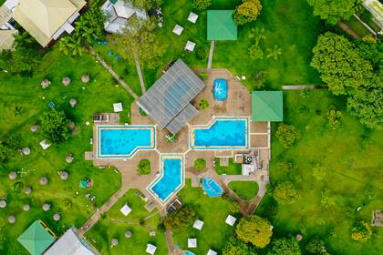 El parque termal de Federación no para de inaugurar piscinas