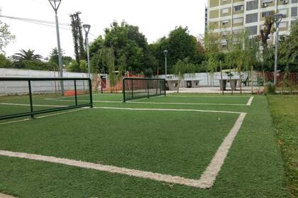 El parque tiene más de 1000 metros cuadrados