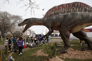 Con dinosaurios y realidad virtual, Tecnópolis llegó a Mar del Plata