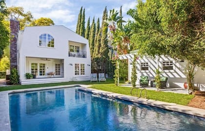 El parque y la pileta de "Pesadilla en la calle Elm", en Los Ángeles