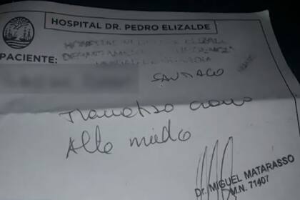 El parte médico informa que Santiago sufrió traumatismo de cráneo severo
