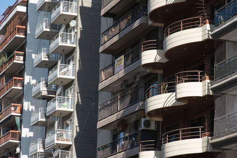 Edificios en el barrio de Almagro