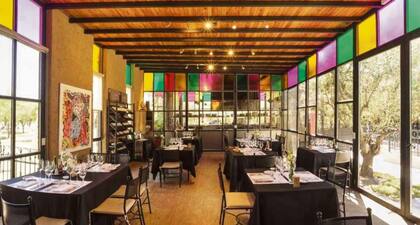 El particular salón de Casa Vigil