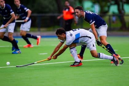 El partido de GEBA vs. Ciudad B por el Metropolitano de hockey masculino