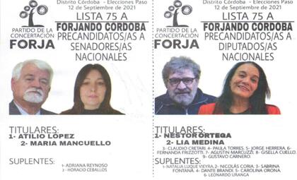 El partido de la Concertación FORJA compite con lista única en las PASO cordobesas.