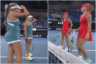Dos parejas de hermanas, frente a frente en juniors del Australian Open: ganaron las gemelas