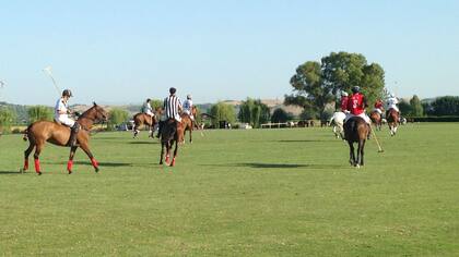 El partido se disputó en las instalaciones del club de polo La Ginevra
