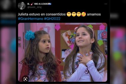 El pasado de Julieta como actriz (Captura Twitter)