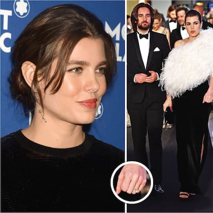El pasado marzo ¡HOLA! confirmaba la boda de la joven Grimaldi con el productor de cine francés Dimitri Rassam. Días después, durante el Baile de la Rosa, la cita más esperada de Mónaco, Charlotte lució su anillo de compromiso: un fabuso solitario engarzado en oro amarillo.