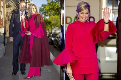 El pasado mayo, para un concierto con motivo del Día de la Liberación, Máxima recuperó el conjunto fluido de Gucci que doce años antes, en mayo de 2013, usó en una conferencia en La Haya con motivo del Día contra la Homofobia y Transfobia.